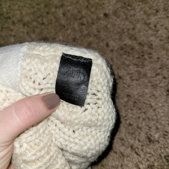 The North Face White Knit Hat - Picture 3 of 5